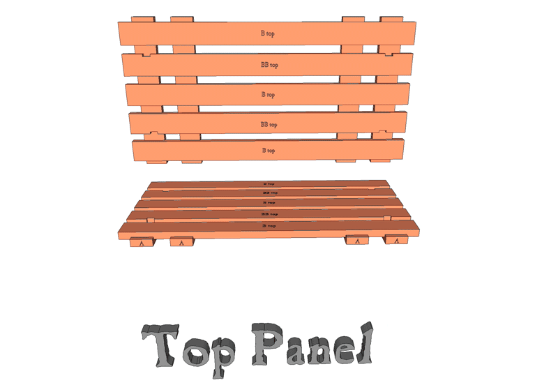 Market Table Top Panel